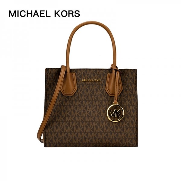 잇썸몰,마이클코어스 여성 머서 미디움 메신져 토트 겸 크로스백 35S1GM9M2B