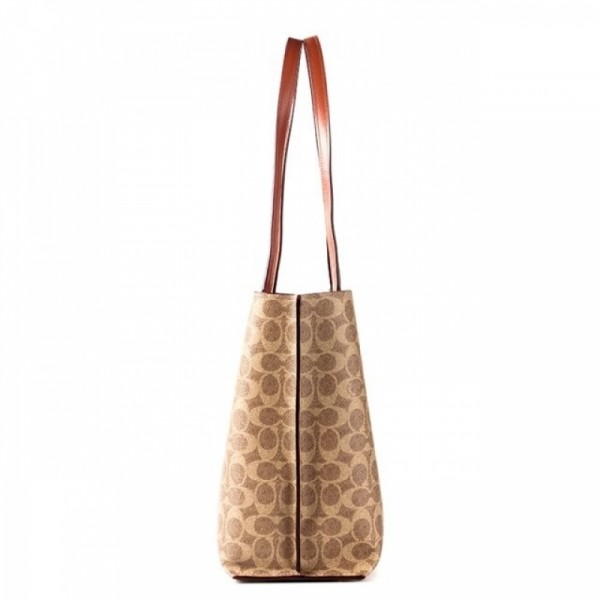 잇썸몰,코치 B4 TAN RUST 여성 윌로우 토트백 C0693