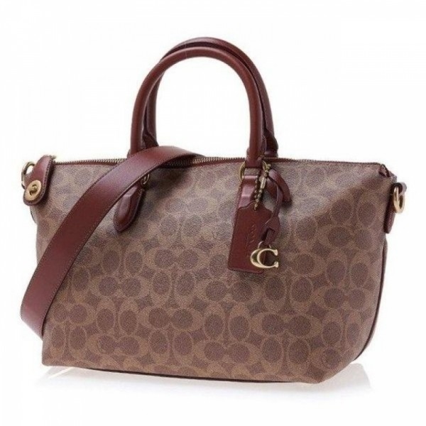 잇썸몰,코치 카라 사첼 백 TAN RUST CE742