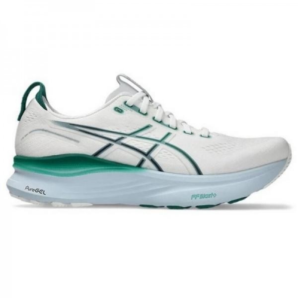 잇썸몰,아식스 젤 카야노 32 러닝화 화이트 그린 1011C052-102