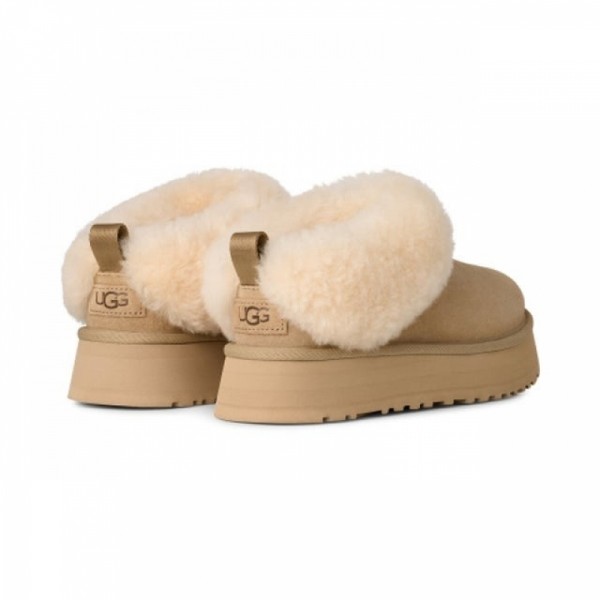잇썸몰,어그 UGG WOMEN 양모 칼라 앵클 슬리퍼 타젤 - 머스타드 시드 1171393-MDSD