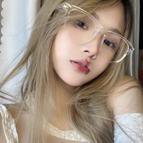 잇썸몰,투명안경테 콤비 뿔테 남자 여자 블루라이트 차단안경