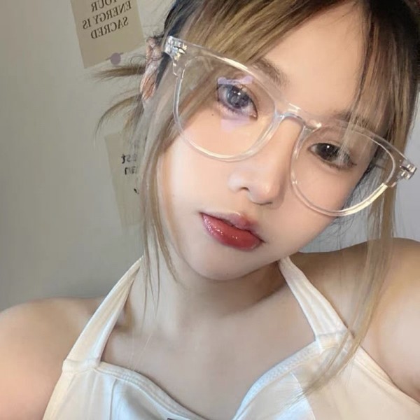 잇썸몰,투명안경테 콤비 뿔테 남자 여자 블루라이트 차단안경