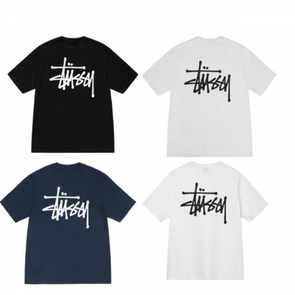 잇썸몰,스투시 베이직 로고 반팔 티셔츠 1905000