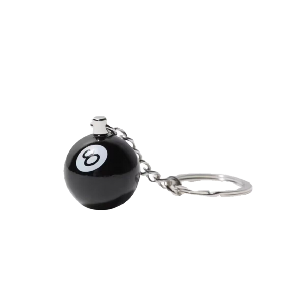 잇썸몰,스투시 키링 8볼 키체인 당구공 키홀더 STUSSY 8 BALL KEYCHAIN