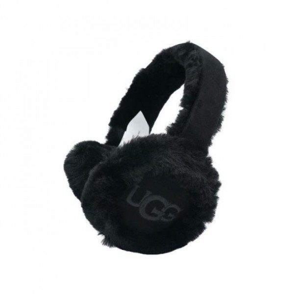 잇썸몰,어그 자수 로고 이어머프 20955-BLK