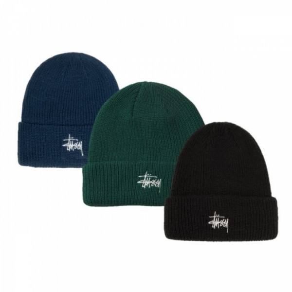 잇썸몰,스투시 베이직 커프 비니 포레스트 1321019