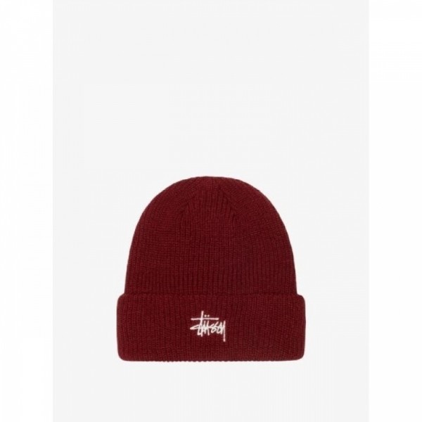 잇썸몰,스투시 STUSSY Beanie ribbed hat 1321019