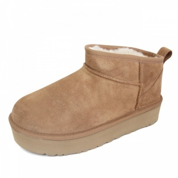 잇썸몰,어그 클래식 울트라 미니 플랫폼 J 키즈 겨울 부츠 1157791K-CHE